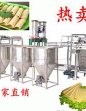 千张机厚薄可调 迪生械机自动豆腐皮机生产全豆 499腐皮的机器