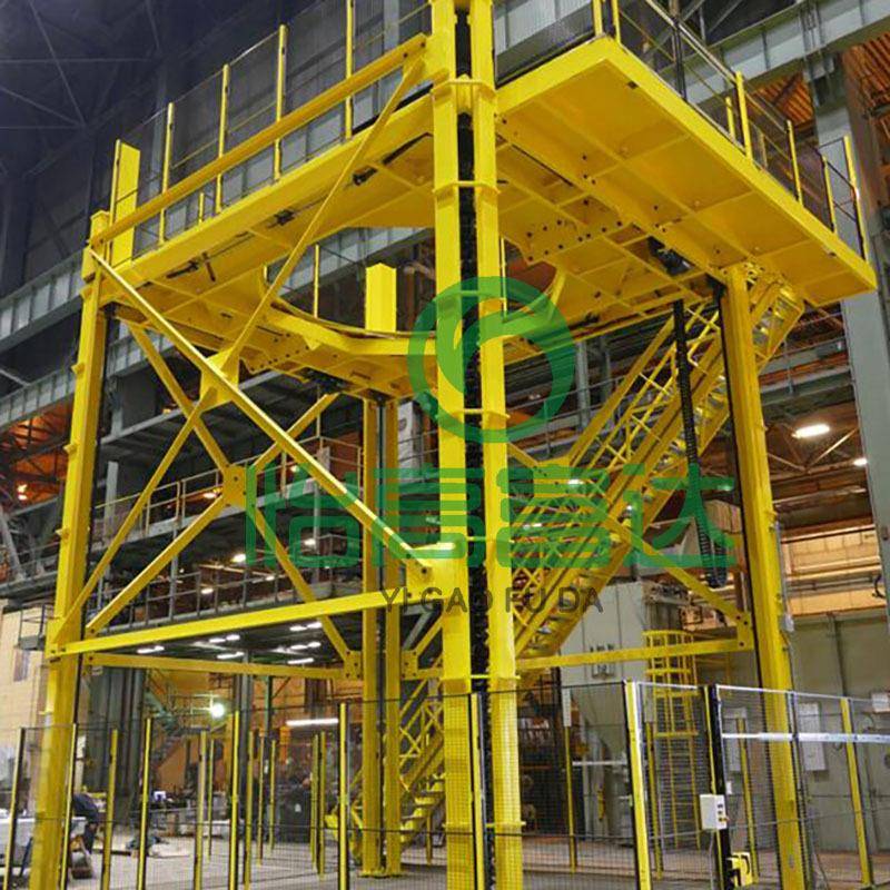 人员装配多级航空升降平台电力能源大型组装焊接垂直作业平台