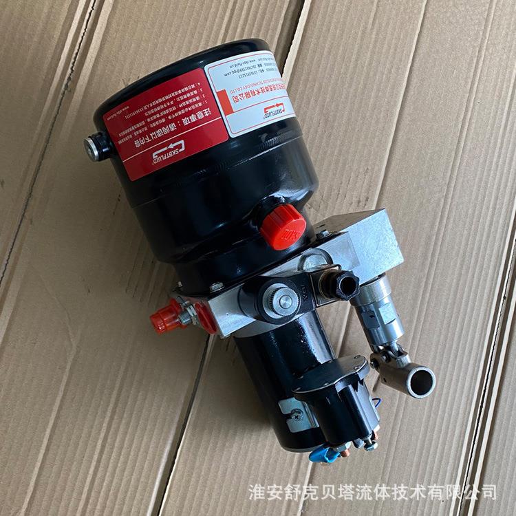 DC12V0.8KW-1L-带应急手动泵液压动力单元