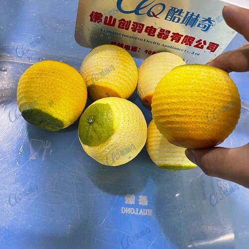 优选橙子削皮机多少钱一台 酷琳奇柳橙子弹柠檬削皮机 削皮效果好