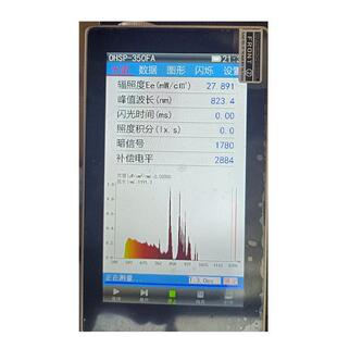 光谱闪烁照度计氙灯激光脱毛仪光谱辐照度测试虹谱350FA红外测试