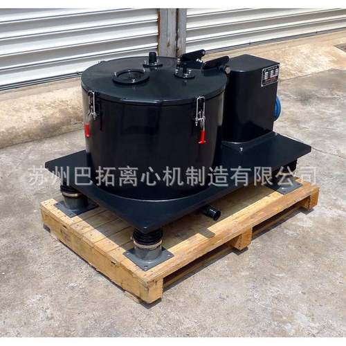 PSB型平板式密闭衬氟衬哈乐halar耐酸碱腐蚀大翻盖离心机