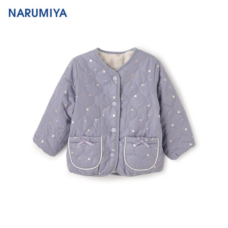 petit main 箔印花可翻转夹克