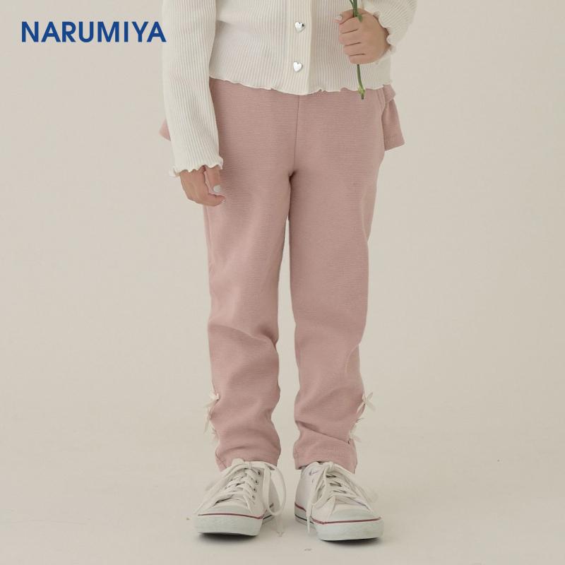 Lycee mine 【TOMO PANN】背部荷叶边下摆蝴蝶结裤子