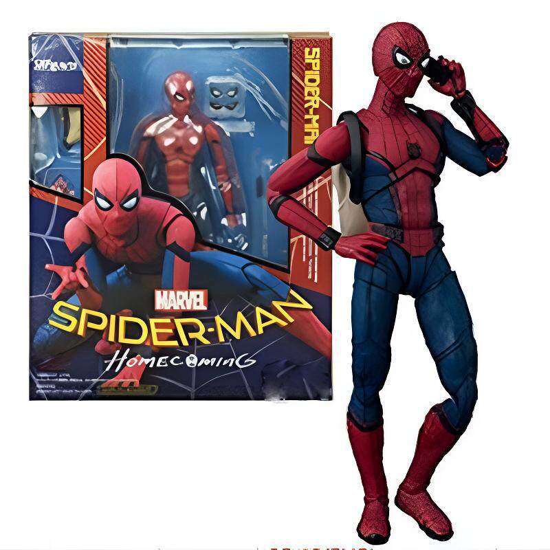 现货!英雄归来 蜘蛛侠 Spider-Man 小虫 返校季 可动手办
