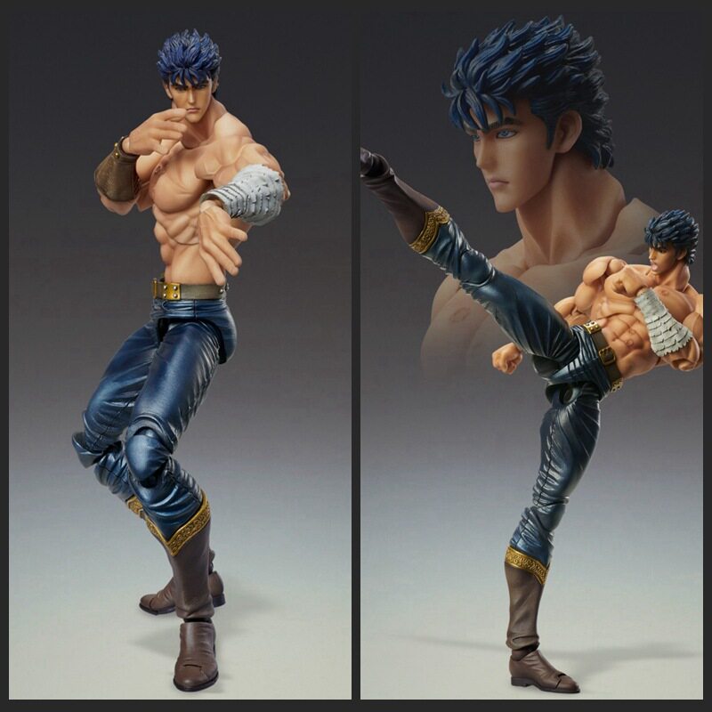 超像可动 拳志郎 北斗神拳 无想转生Ver 可动人偶 雕像 盒装手办