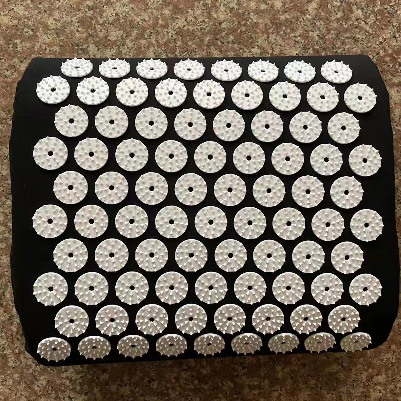 针刺按摩腰靠座椅腰垫按摩靠背莲花针刺靠垫汽车座椅按摩靠垫