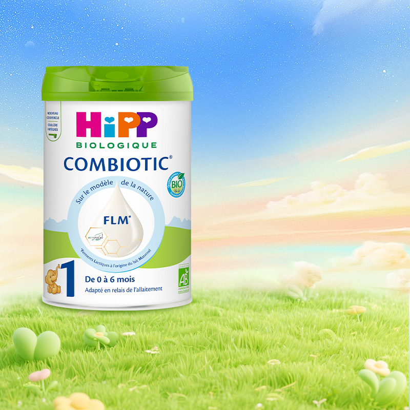 HiPP喜宝白金版有机益生菌8重原生HMO原装进口配方牛奶粉1段 800g