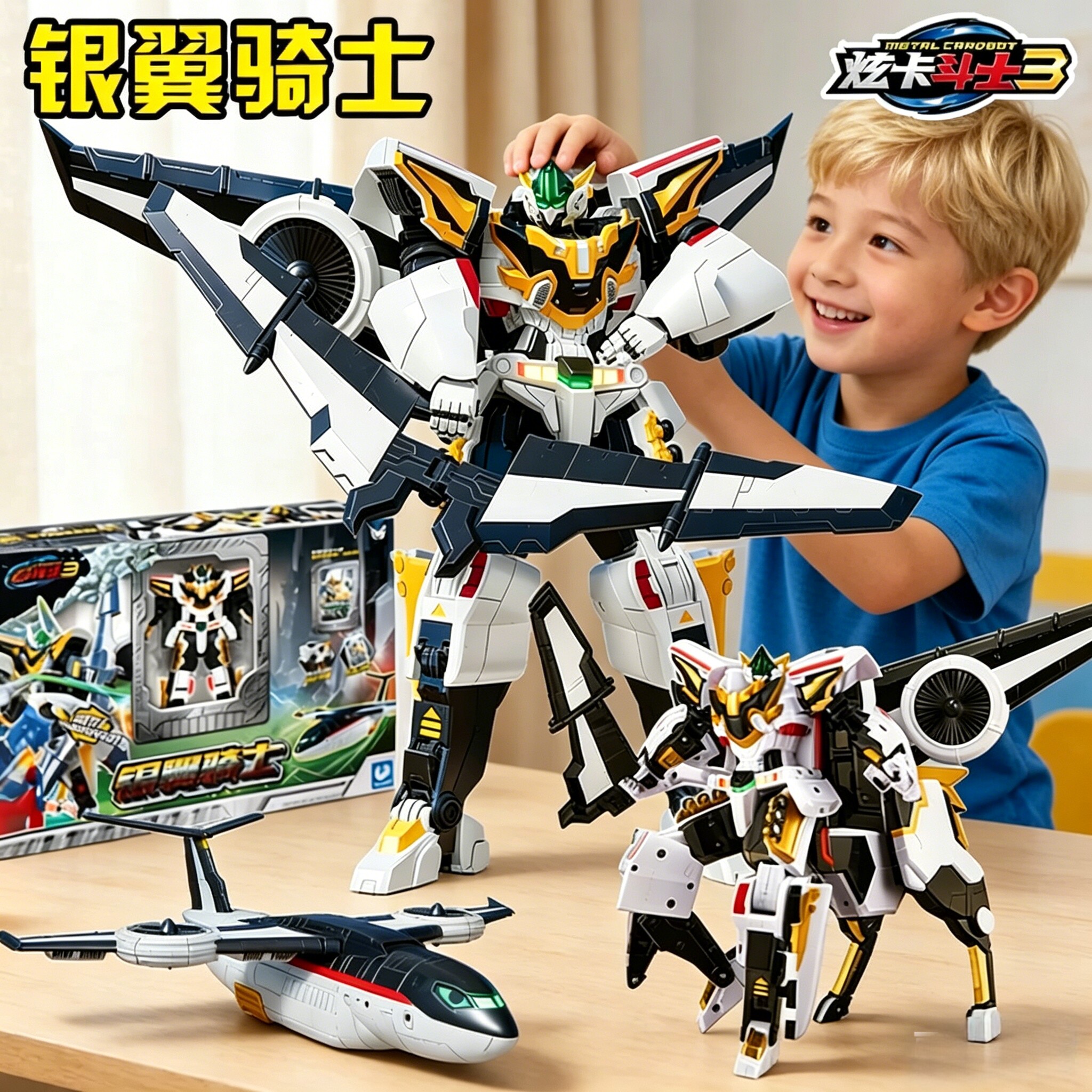 炫卡斗士3第三季变形机器人
