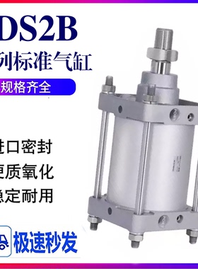 SMC大缸径气缸CS2B/CDS2B125-104-160 行程25-1000