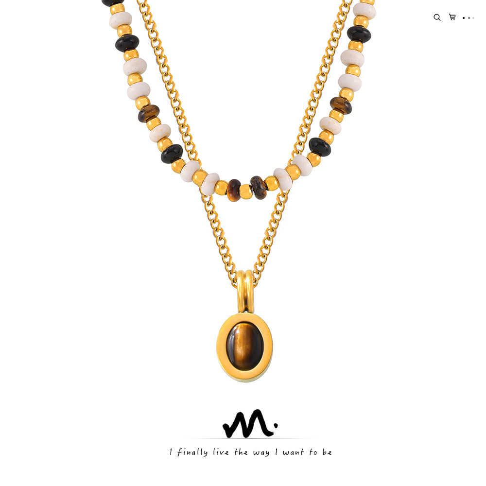 毛衣挂饰项链女轻奢高级感毛衣链