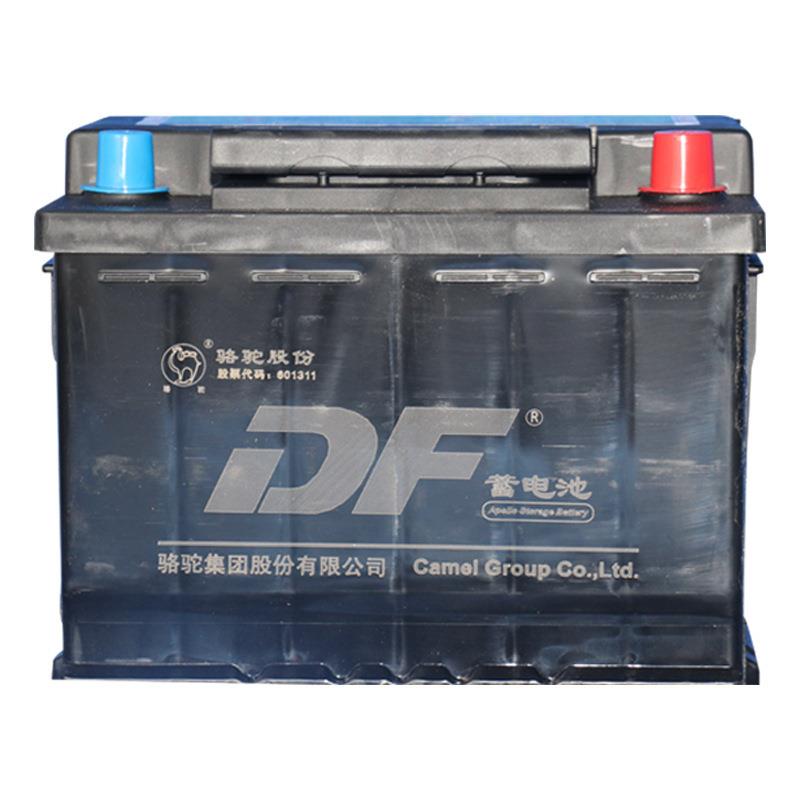 起动型蓄电池DF12VL2400骆驼免维护铅酸汽车蓄电池460CCA