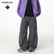 街头口袋解构宽松阔腿裤 WIND 子 2026春季 男女美式 BLOWS纯棉工装 裤