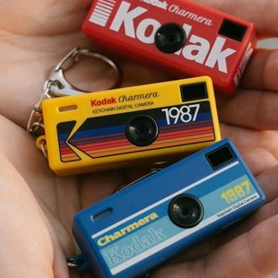 Kodak/柯达 Charmera钥匙扣1987mini数码相机盲盒相机ccd礼盒现货
