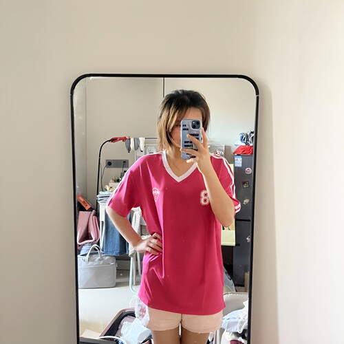 迪丽热巴八号球衣同款8号功夫女足周星驰电影周边应援服短袖T恤