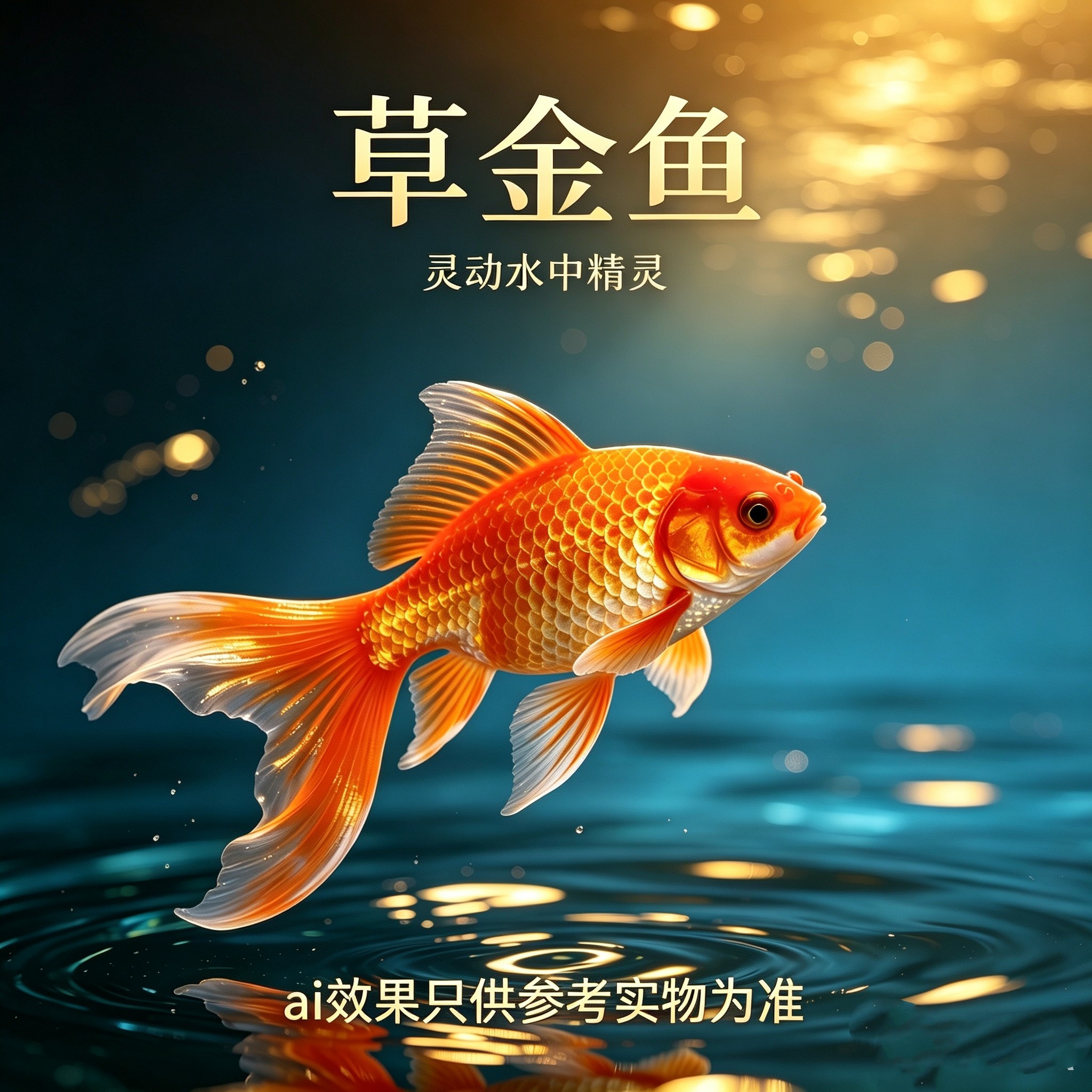 草金鱼观赏鱼金鱼苗养不死好养耐活冷水鱼鱼苗批发锦鲤鱼的小宠物