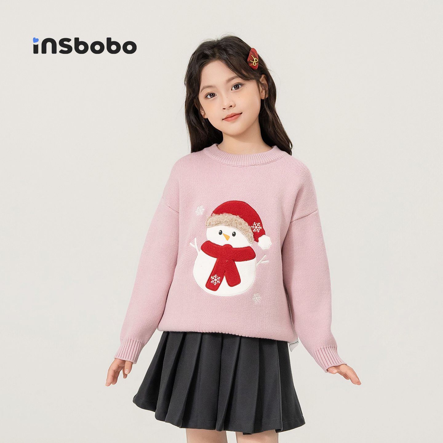 INSbobo儿童毛衣休闲可爱毛衣