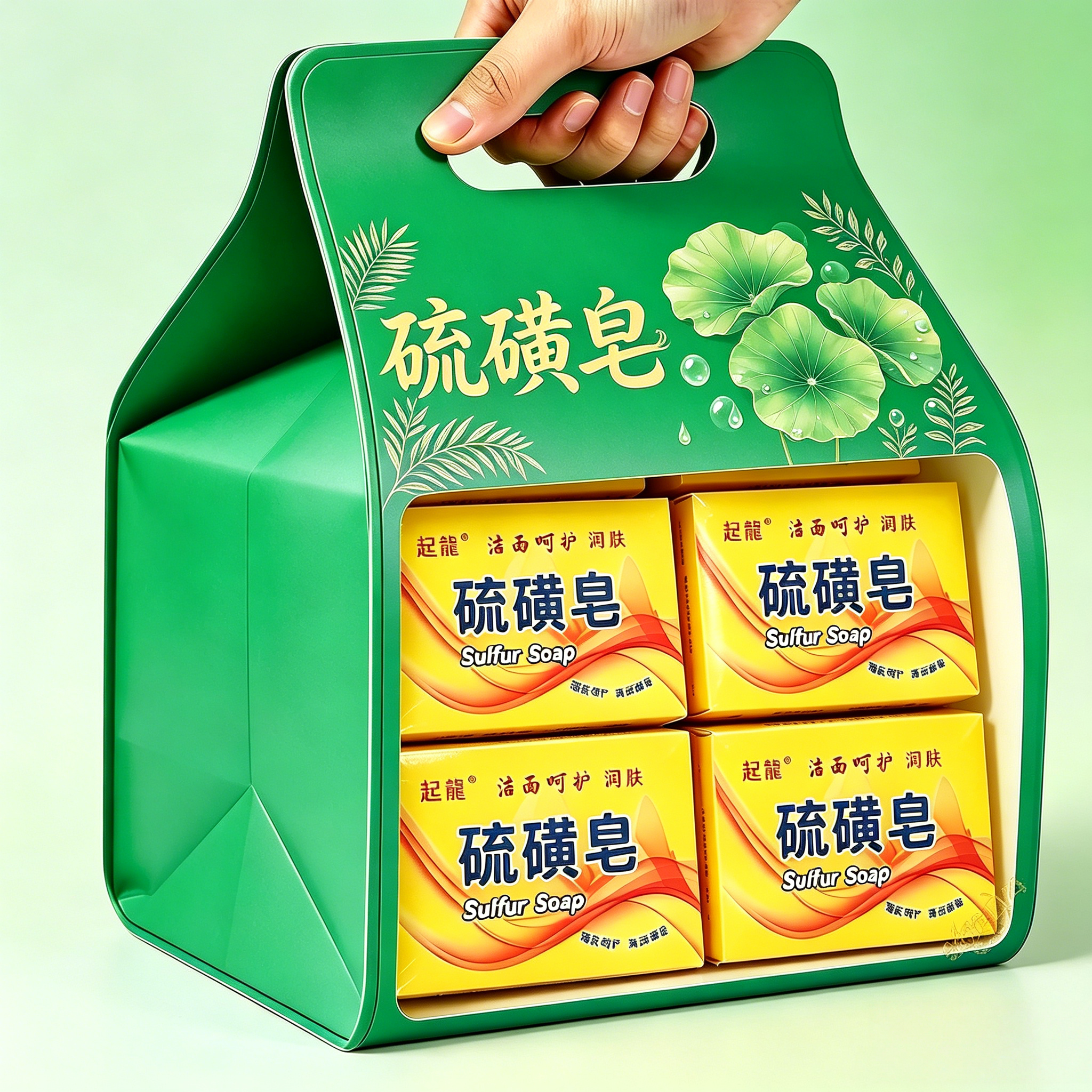 硫磺皂控油洁肤深层清洁香皂