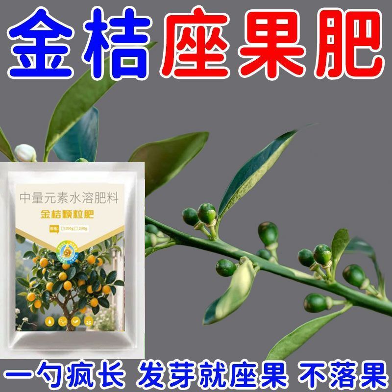 金桔专用营养液保花保果防黄叶