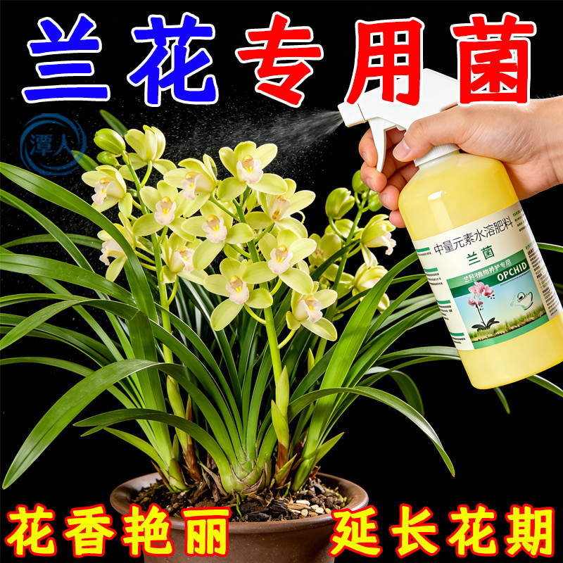 正品兰菌兰科植物专用营养促开花促生长延长花期花卉其他园艺通用