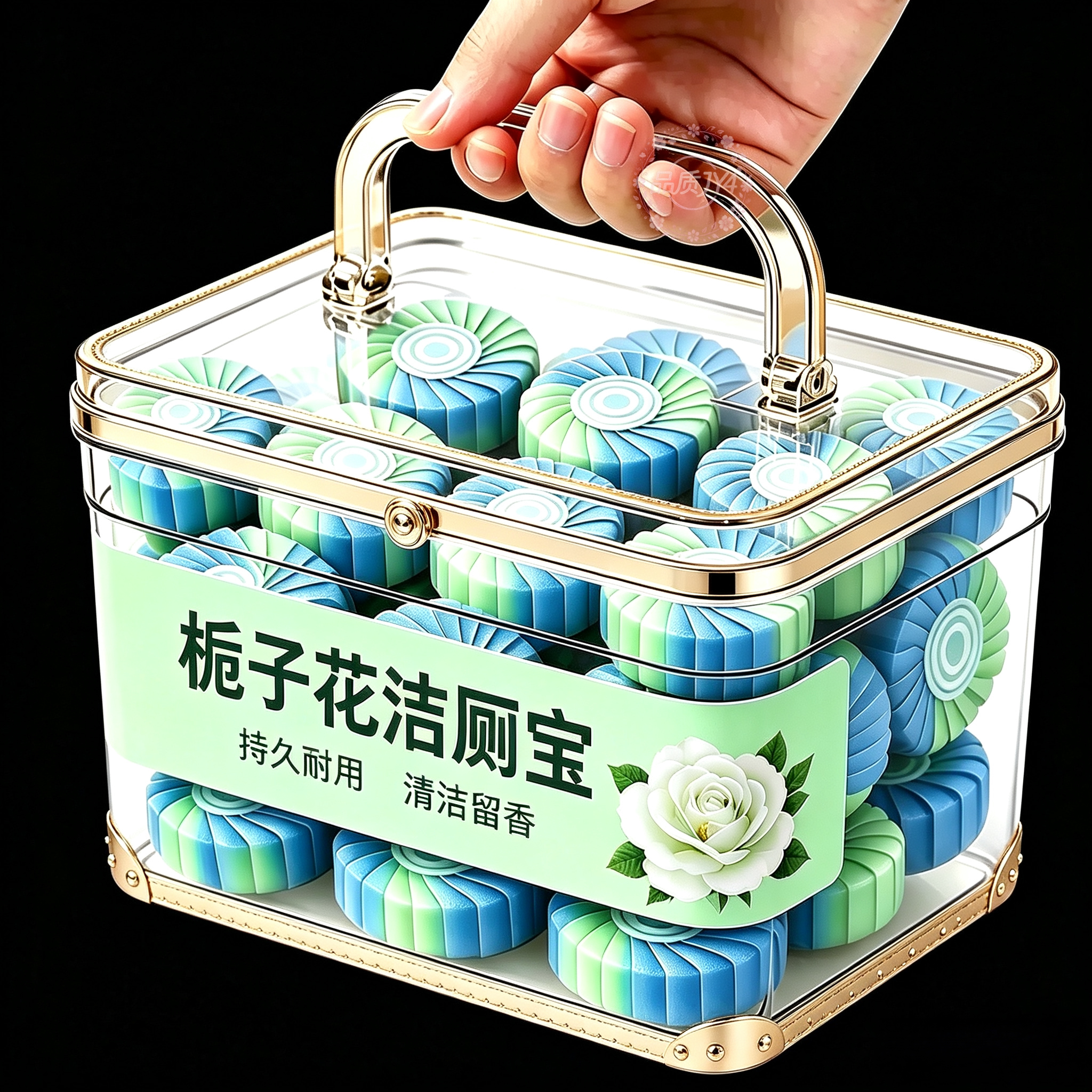 栀子花香氛洁厕宝礼盒套装