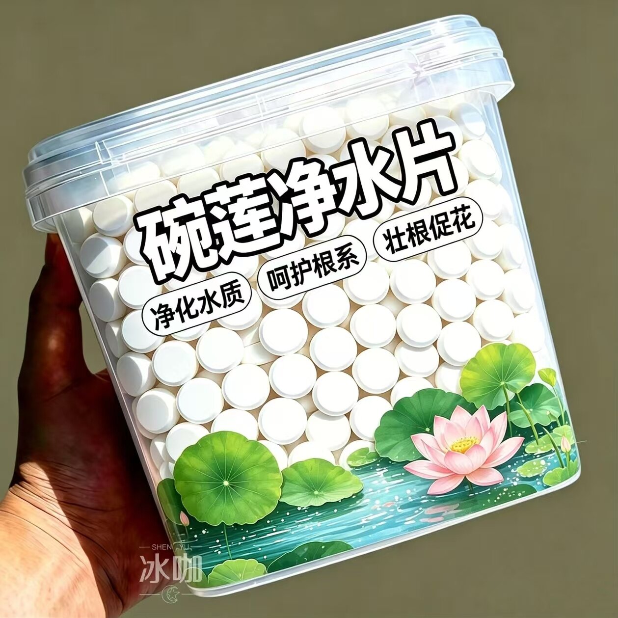 水培绿植通用净水片芽开花