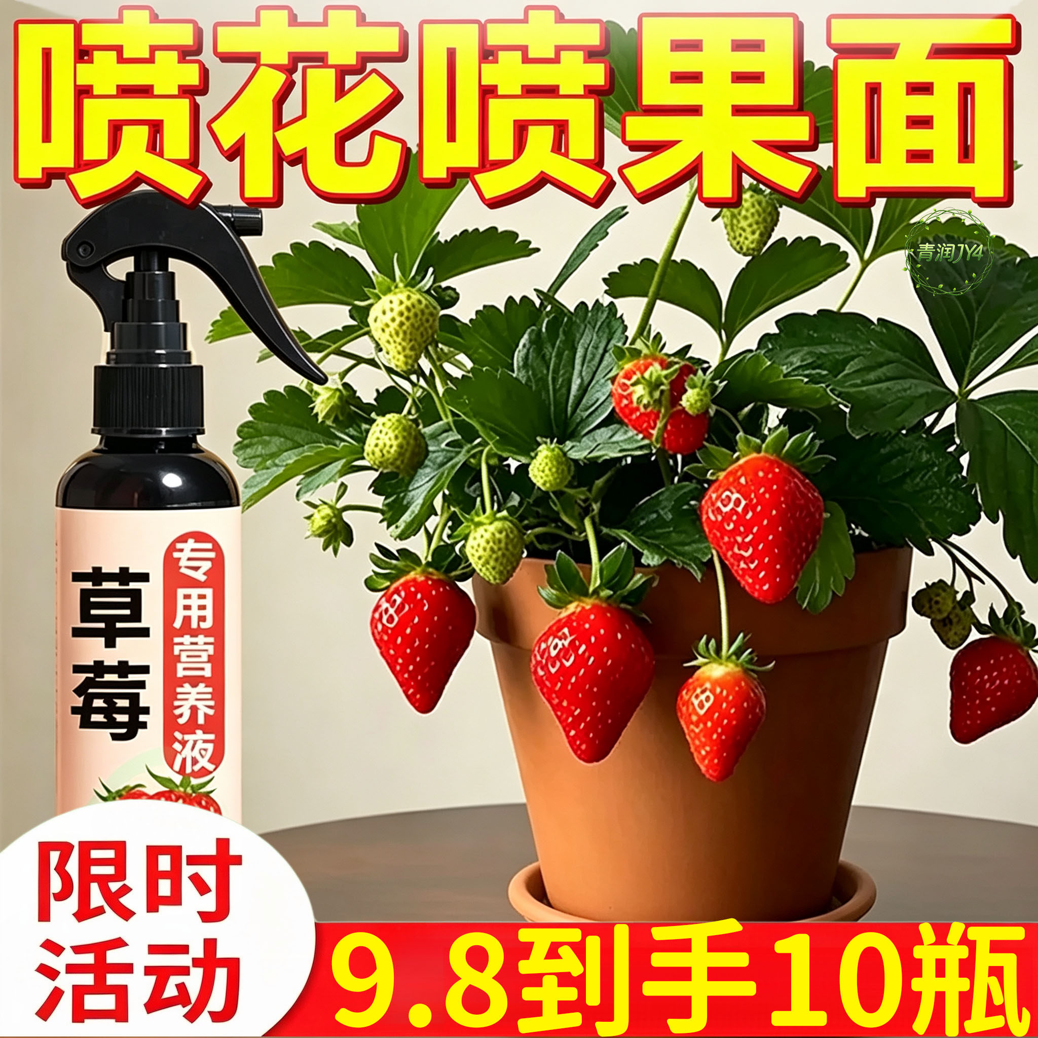 草莓专用营养液防黄叶花促果