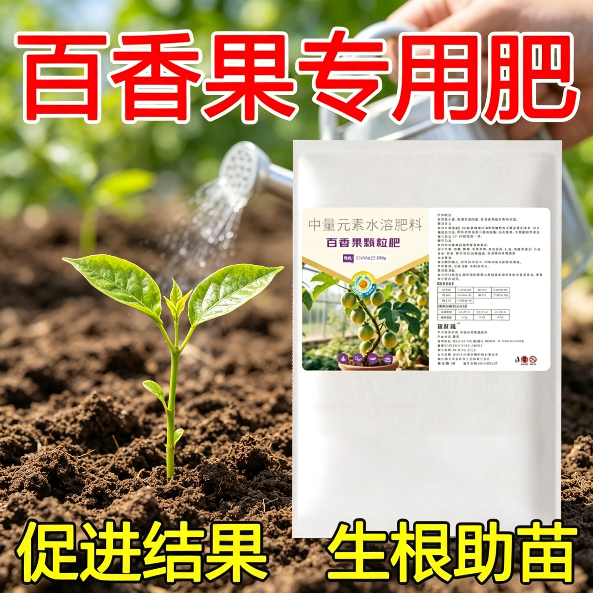 【保花保果】百香果专用肥增甜膨果植物天然营养肥治黄叶烂根新肥