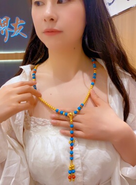 金包银多圈手链精致百搭简约女