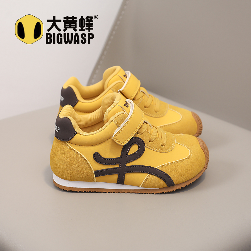 大黄蜂百搭休闲儿童防滑运动鞋