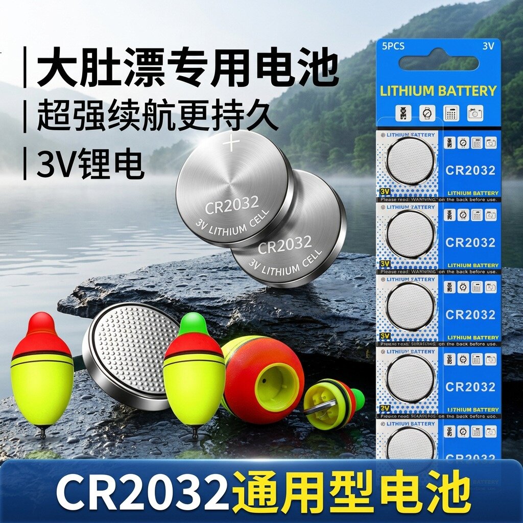 CR2032纽扣电池海钓夜光漂