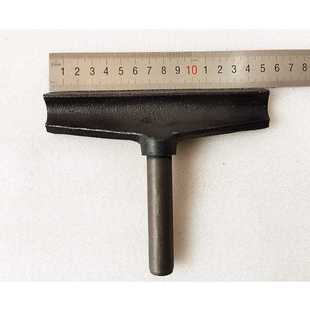 15cm 木工DIY车床木旋车刀托刀架长度6 立柱直径16mm长度75mm