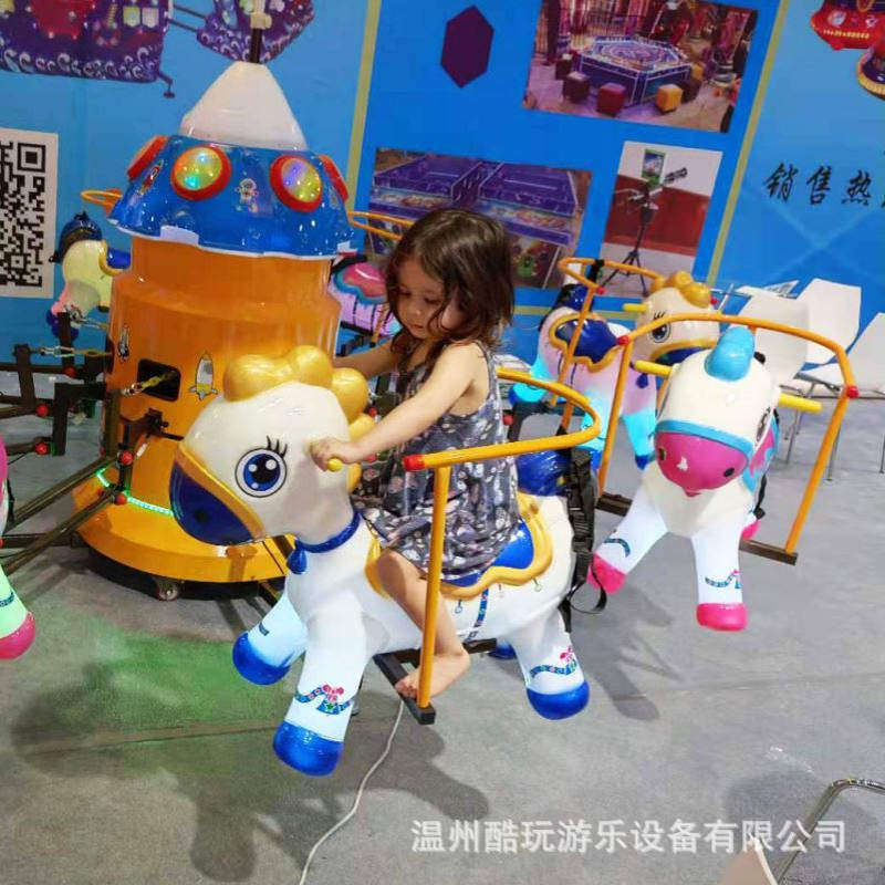 12座旋转木马游乐设备广场儿童电线扎带/束线带