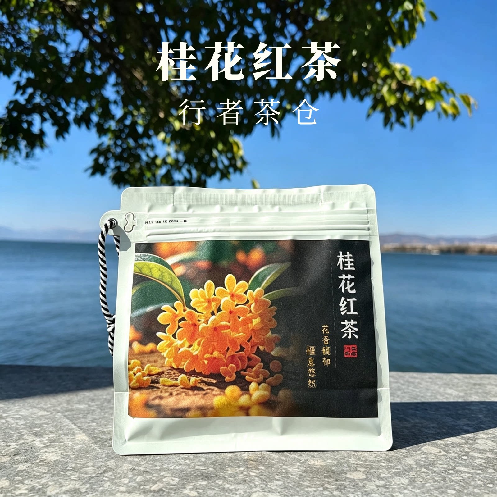 云南特产大理伴手礼红茶桂花红茶茶包玫瑰红茶花茶办公室团购批发