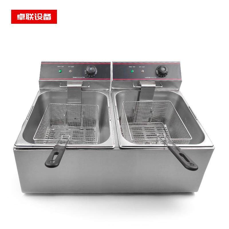 8L-2双缸台式电炸炉汉堡炸鸡店大功率油炸机双筛商用电炸炉,清洗/食品/商业设备,其他食品加工设备,淘宝优惠券,粉丝福利购,淘宝优惠卷