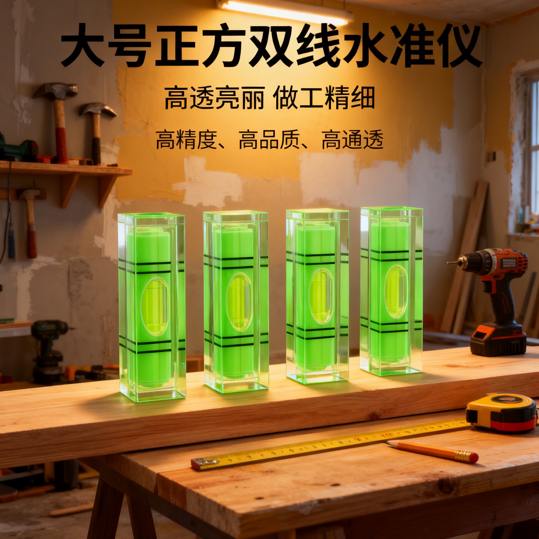 木工木雕迷你双线水准仪