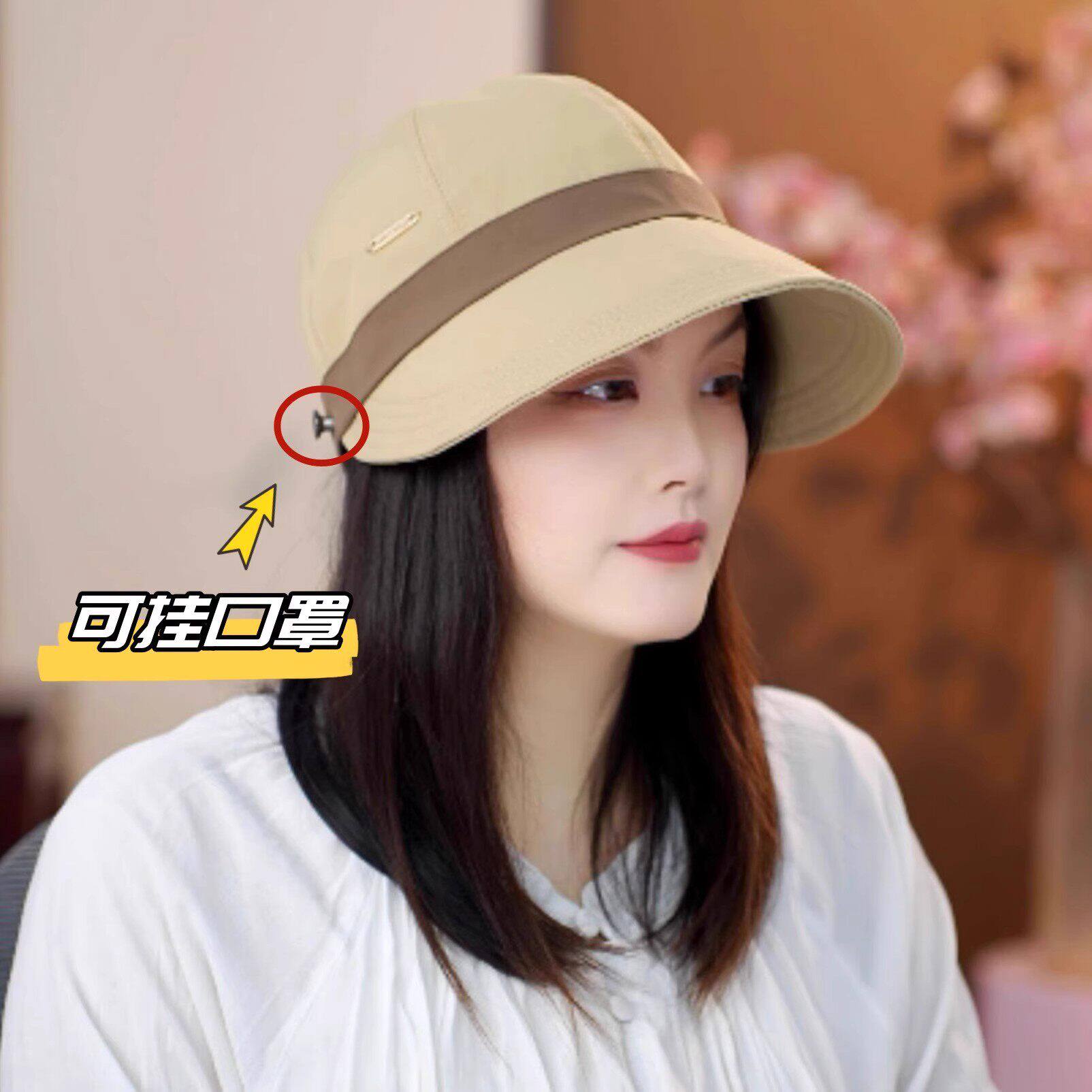 新款春夏天韩百搭显脸小鸭舌帽女