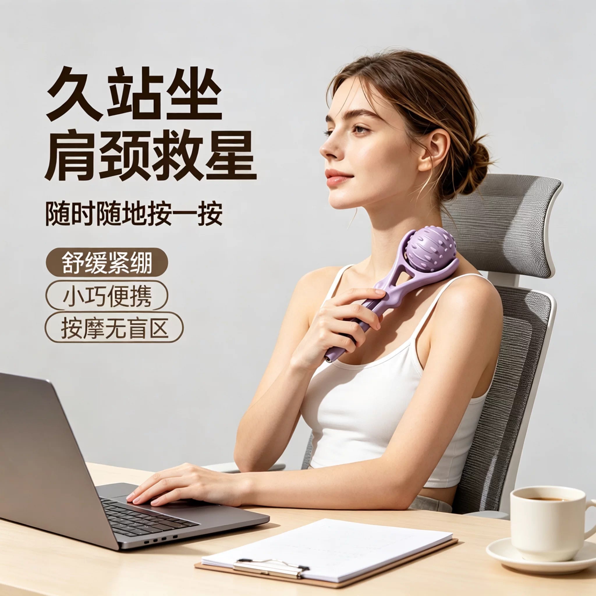 筋膜球足底手腕腰背放松按摩