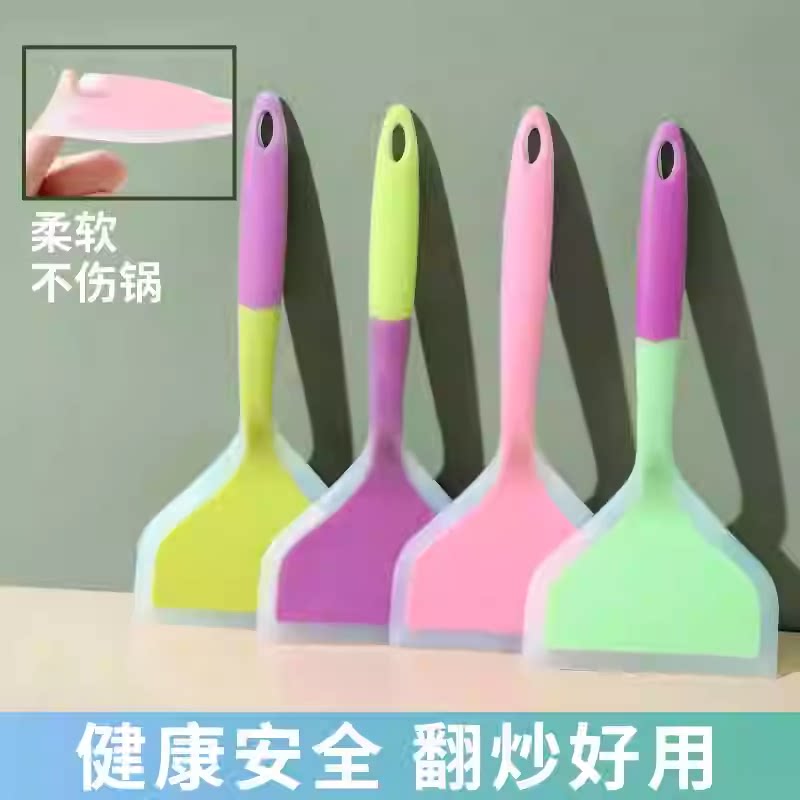 硅胶耐高温不伤锅铲2个装