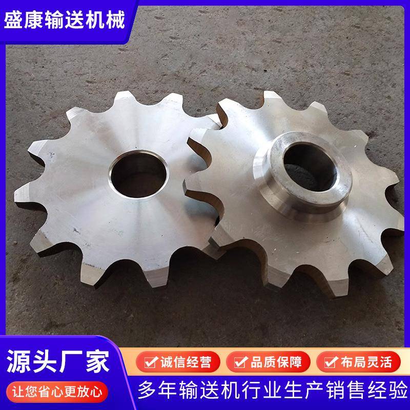 工业用输送链轮机械传动配件多规格单双排齿轮不锈钢链条链轮厂家