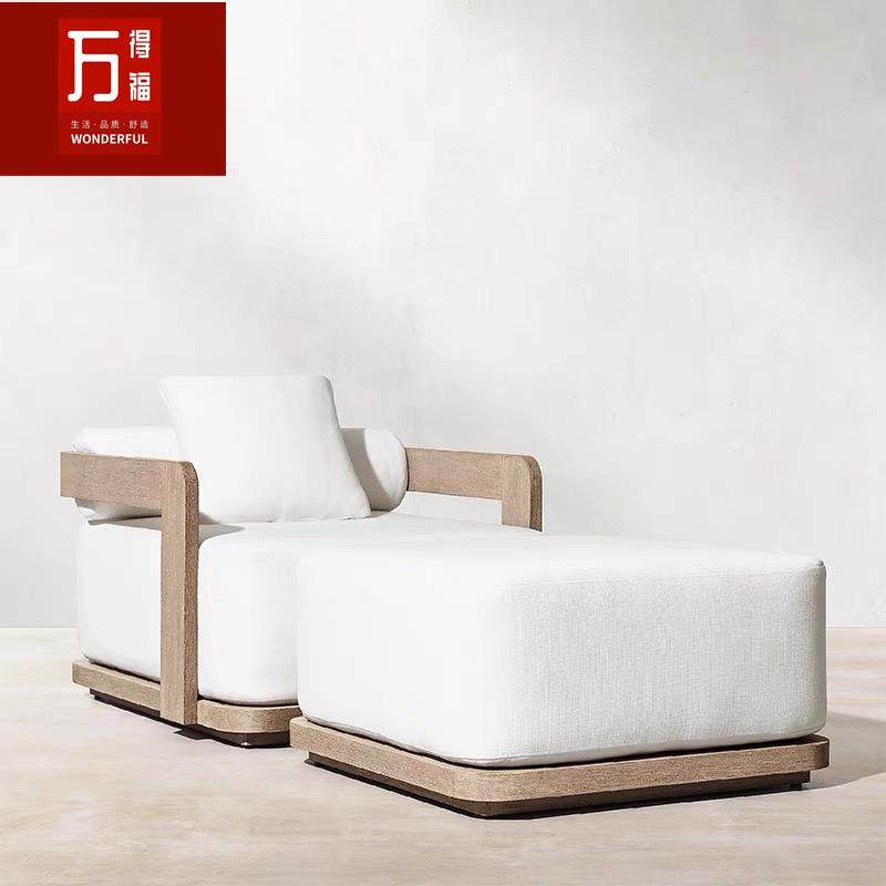 户外沙发高端柚木简约室外庭院花园露天别墅酒店防腐实木防水家具,商业/办公家具,其它,淘宝优惠券,粉丝福利购,淘宝优惠卷