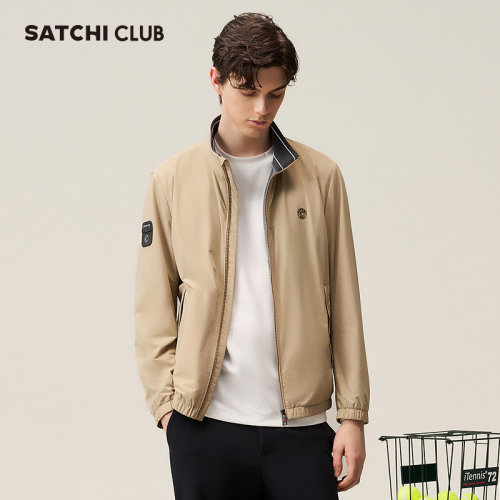 SATCHICLUB沙驰高尔夫男士经典G9夹克运动透汽高端时尚外套上衣