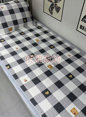 90*200cm学生宿舍防滑床盖上下专铺寝室单人床盖四季床盖宿舍床垫