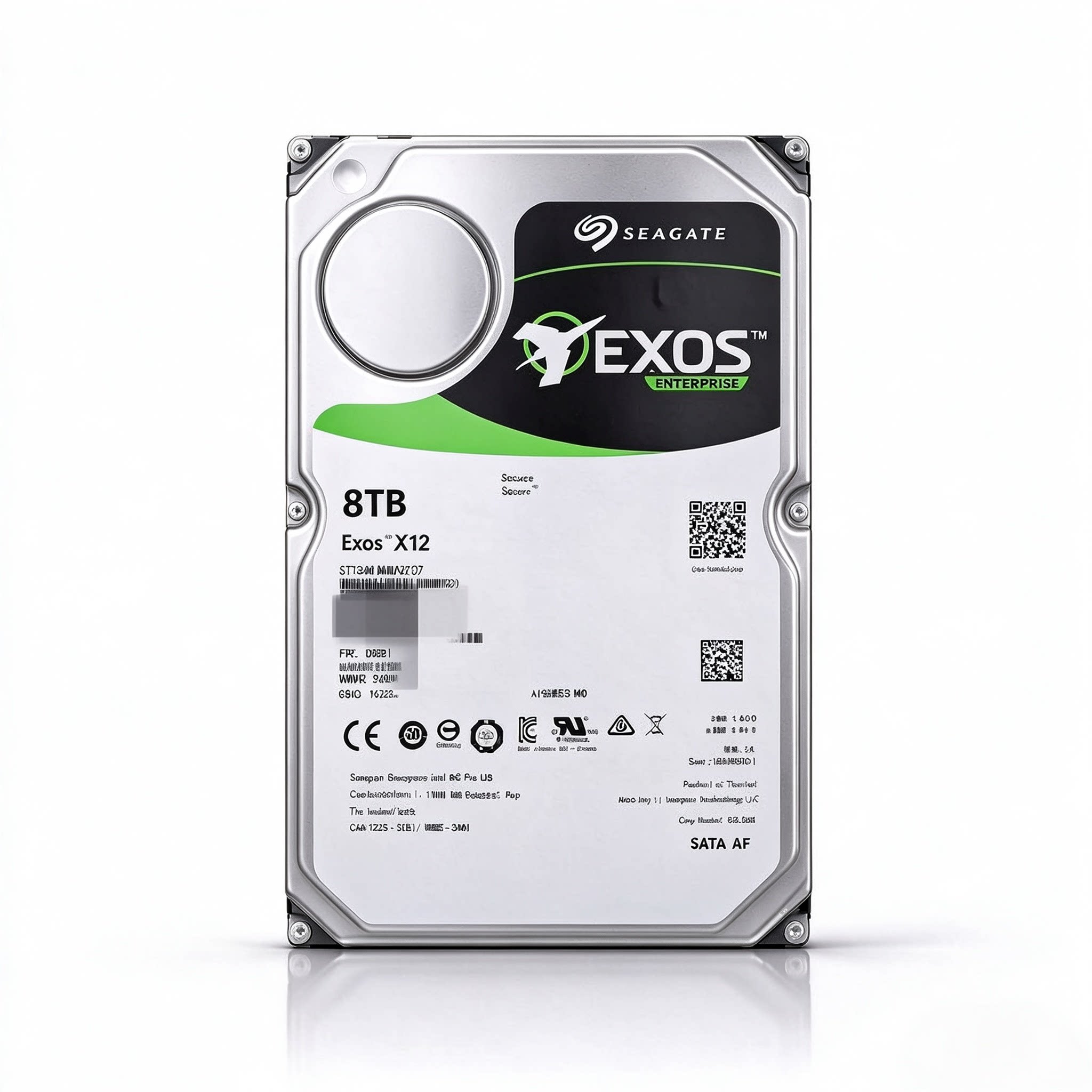 希捷银河 8TB Exos X12 企业级硬盘