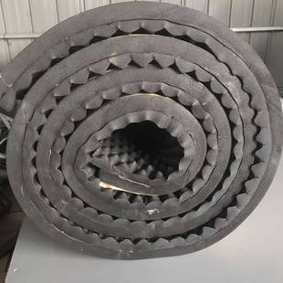 鸡蛋棉隔音棉降噪橡塑吸音棉自粘背胶墙面消音波峰棉汽车吸音棉