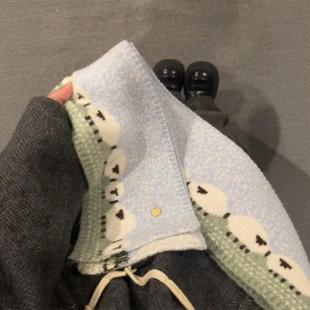 围巾女生冬可爱加厚围脖户外骑行防风保暖韩系氛围感女款2025新款