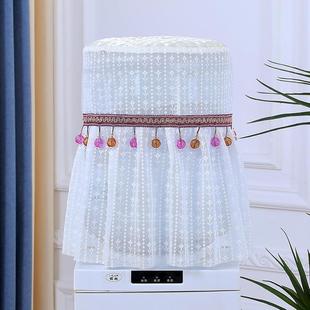 饮水机套防尘罩蕾丝饮水机罩两件套饮水机桶罩家用水桶罩盖巾客厅