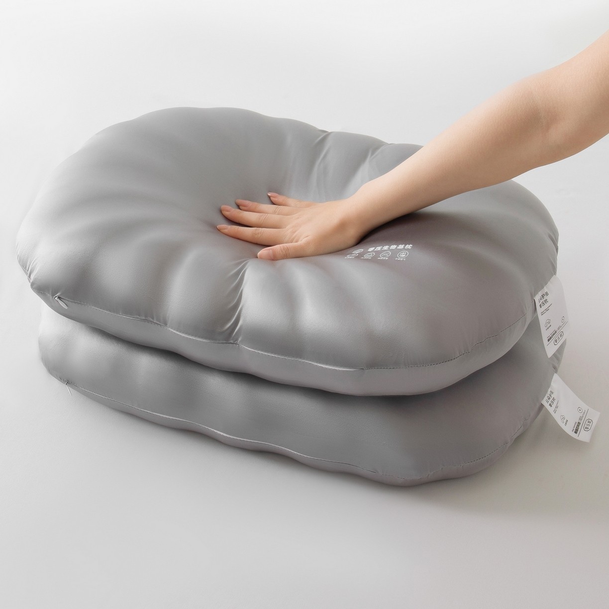 贝壳生物基枕头成人护颈椎助睡眠酒店记忆棉零压力慢回弹枕芯单人,床上用品,记忆棉枕,淘宝优惠券,粉丝福利购,淘宝优惠卷