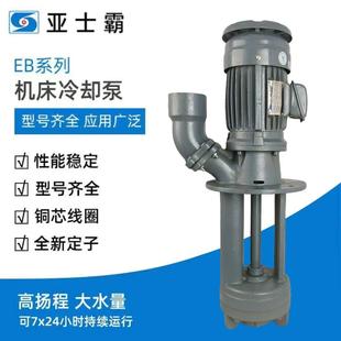切割冼磨液下电动铸铁管道离心泵立式机床污水泵抽水泵