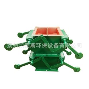 锁风翻板阀 DMSzF型双层双门重锤式